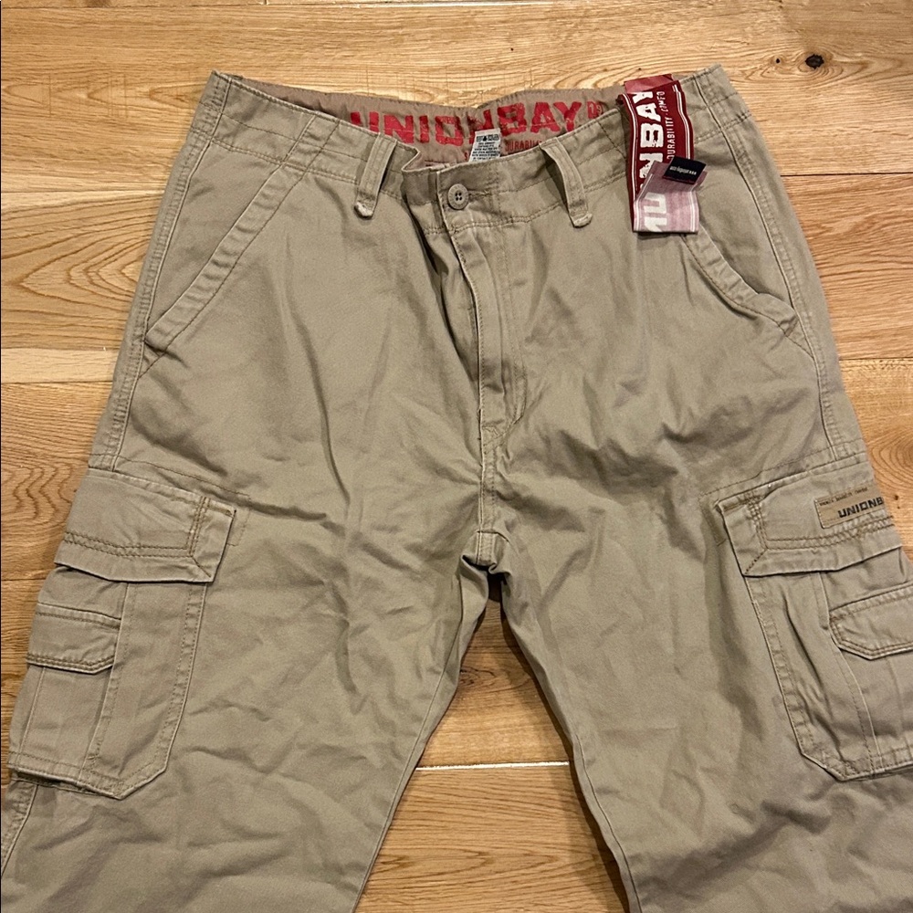UNIONBAY Men's Tan Cargo Pants